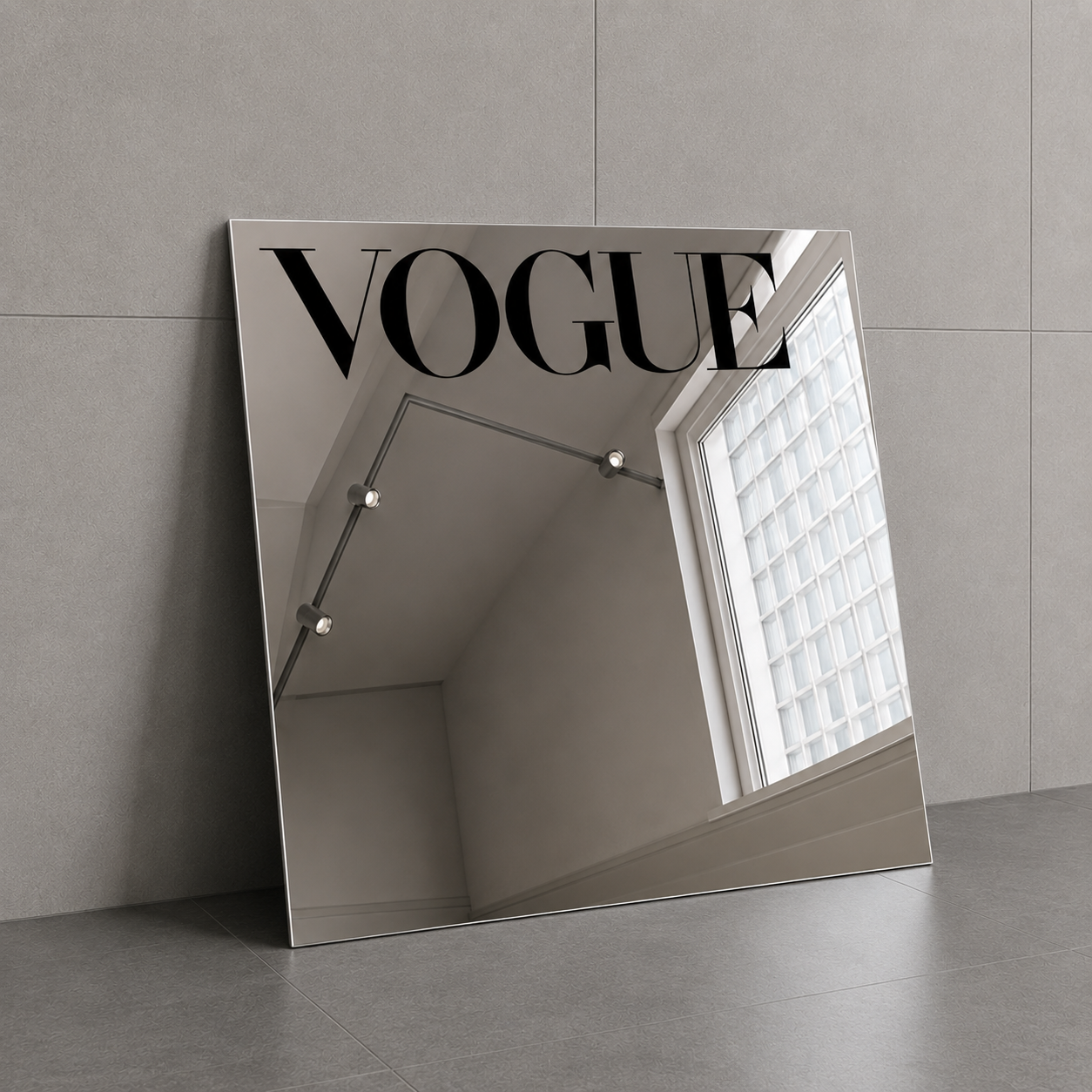 Vogue Mirror – Fashion-Inspired Aesthetic Wall Mirror