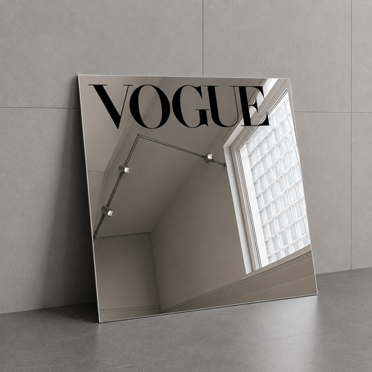 Vogue Mirror – Fashion-Inspired Aesthetic Wall Mirror