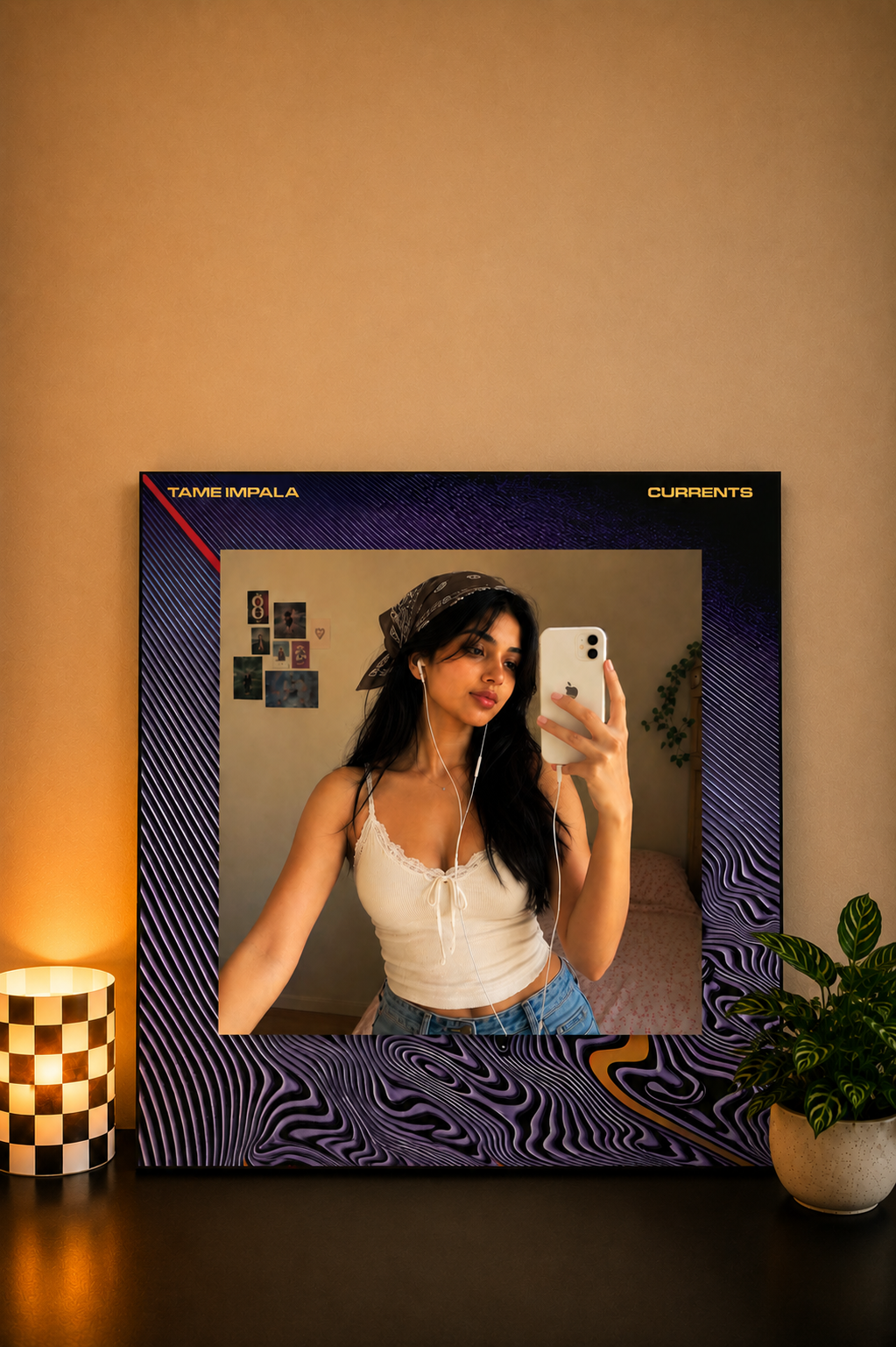 Currents Album Cover Mirror