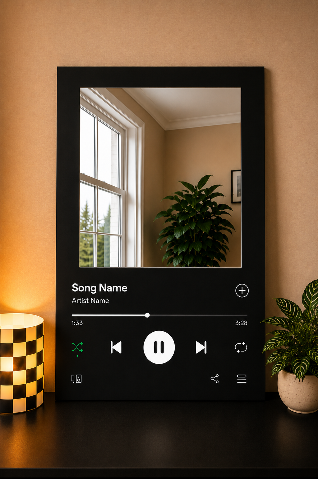 The Night We Met Music Player Mirror