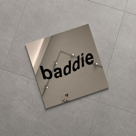 Baddie Mirror – Aesthetic Wall Mirror