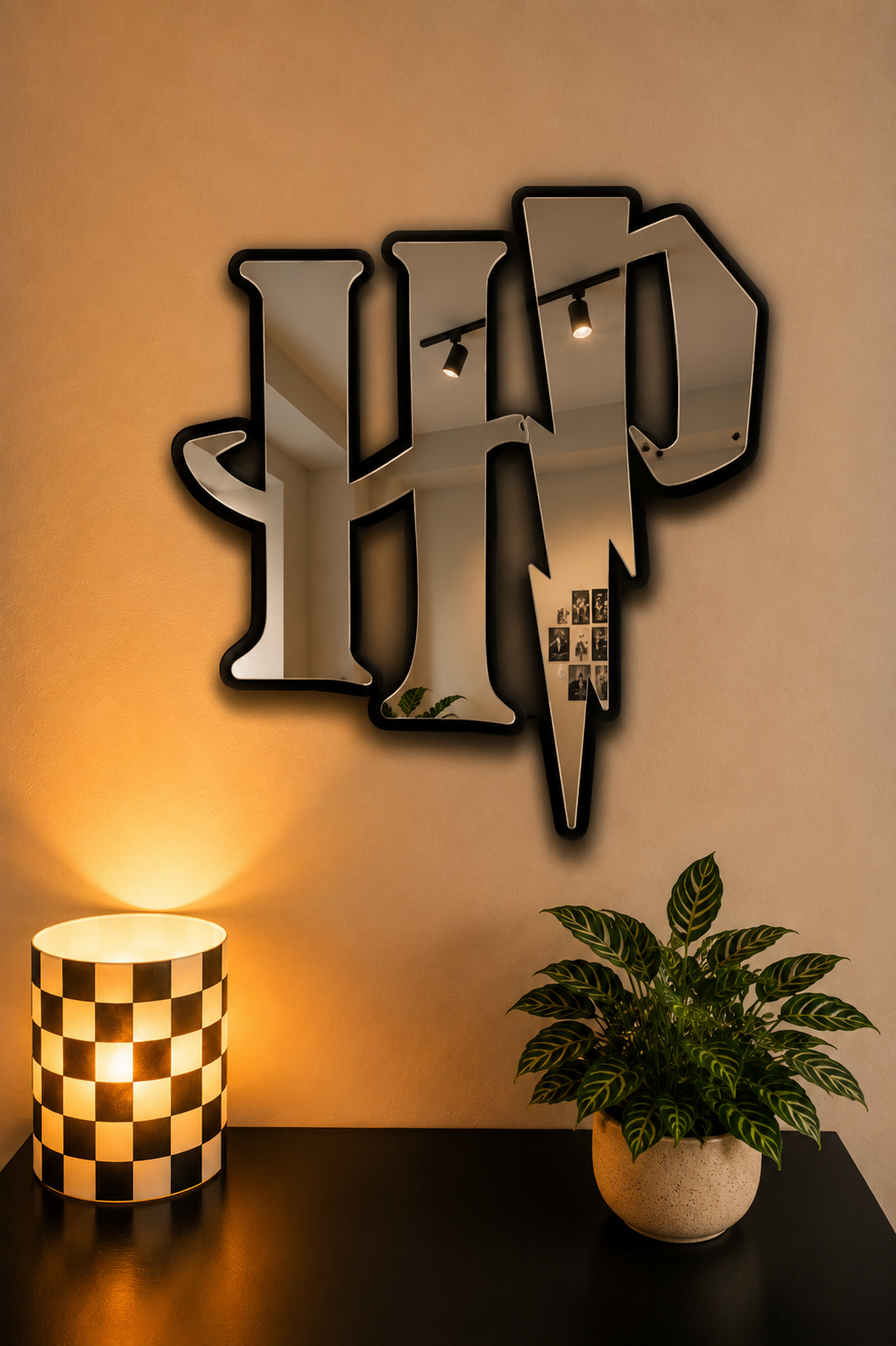 HP Mirror – Wizard-Inspired Aesthetic Wall Mirror