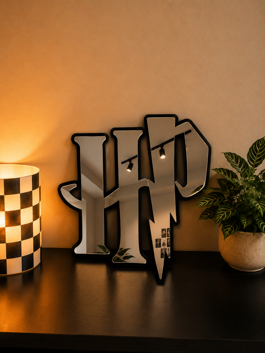 HP Mirror – Wizard-Inspired Aesthetic Wall Mirror