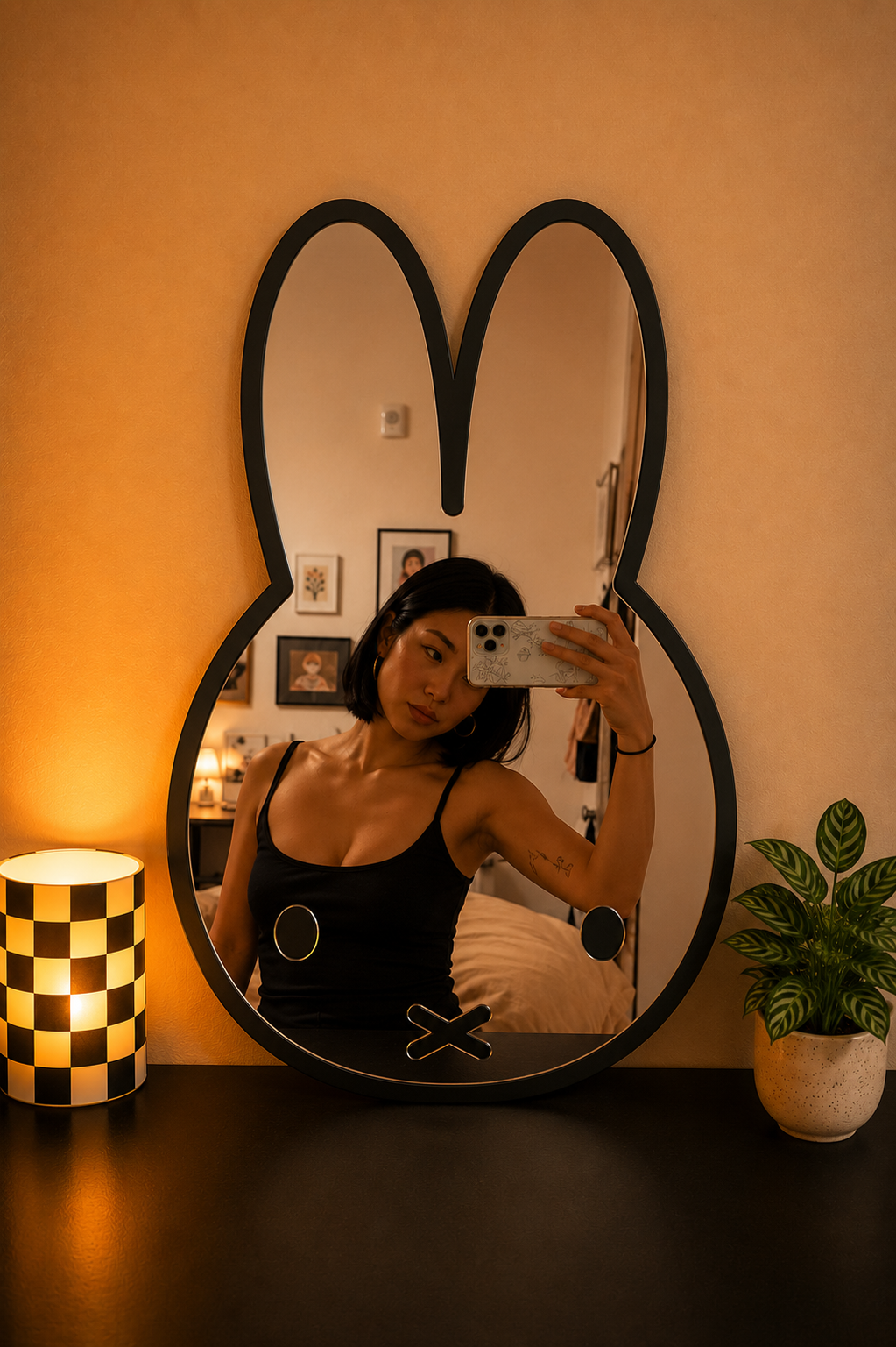 Miffy Mirror – Cute Bunny Aesthetic Wall Mirror