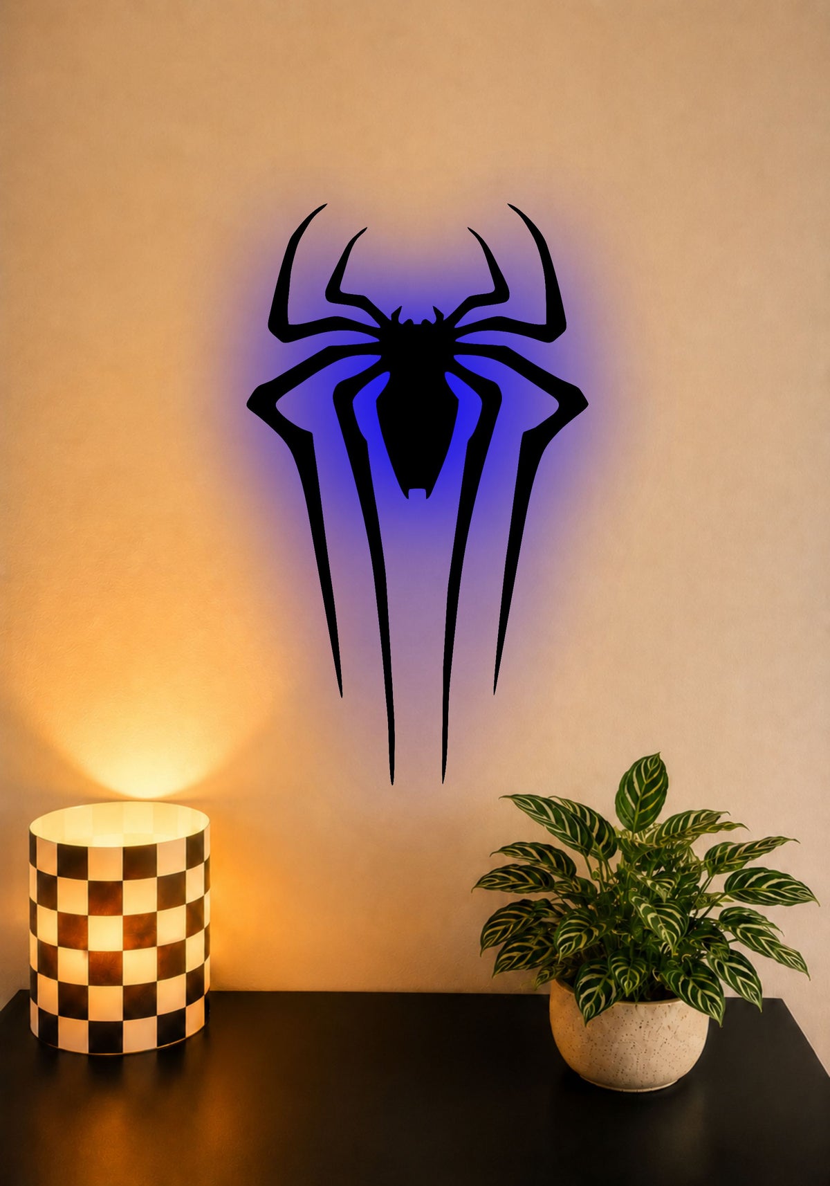 Spiderman LED Wall Art