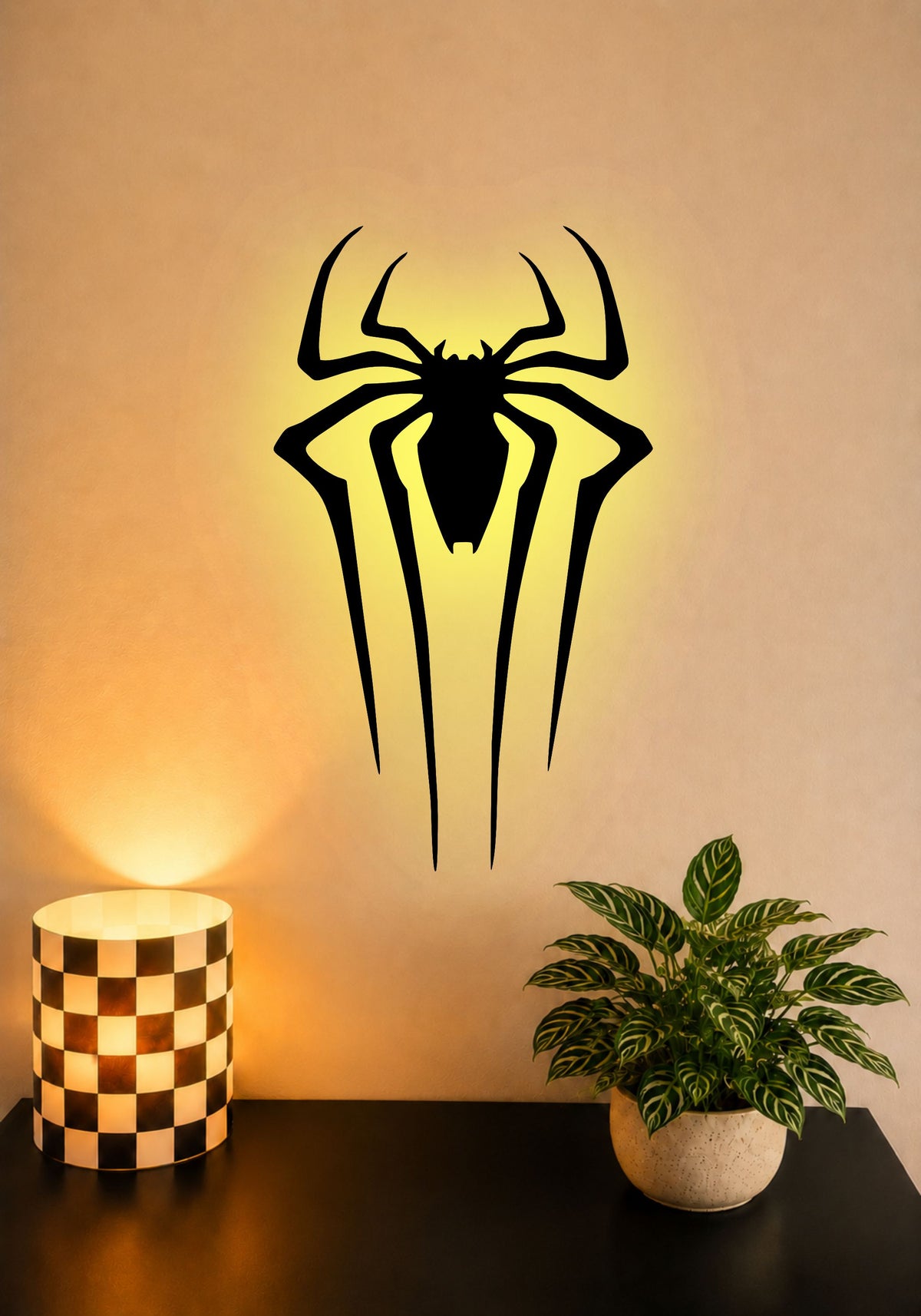 Spiderman LED Wall Art
