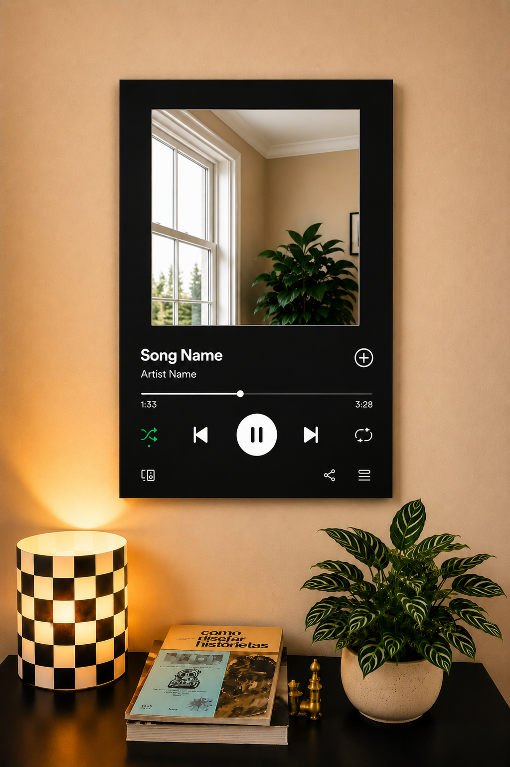 The Night We Met Music Player Mirror